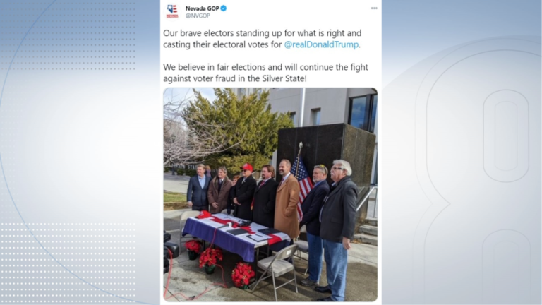 Trial set for 6 Nevada Republican electors accused of forgery