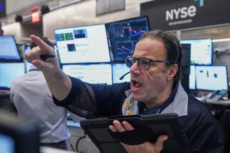 Wall Street scrambles back from a big morning loss as Nvidia and bitcoin swing