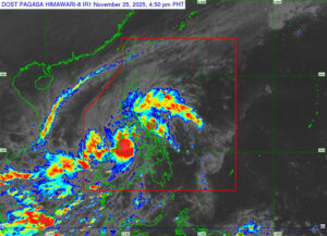 PAGASA: TD Verbena may intensify