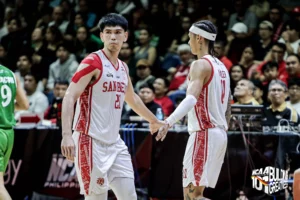 San Beda Red Lions demolish Letran Knights in Game One