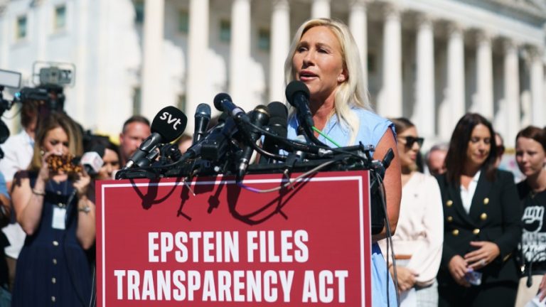 Greene says Trump was ‘furious’ with her after she signed Epstein files discharge petition