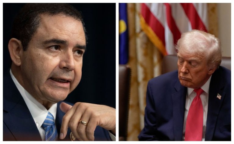 Trump on Cuellar running as Democrat after pardon: ‘Such a lack of loyalty’